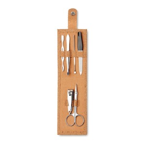 Nailkit cork Manicure set Axiom the Giftmakers  - axiom-gifts.gr